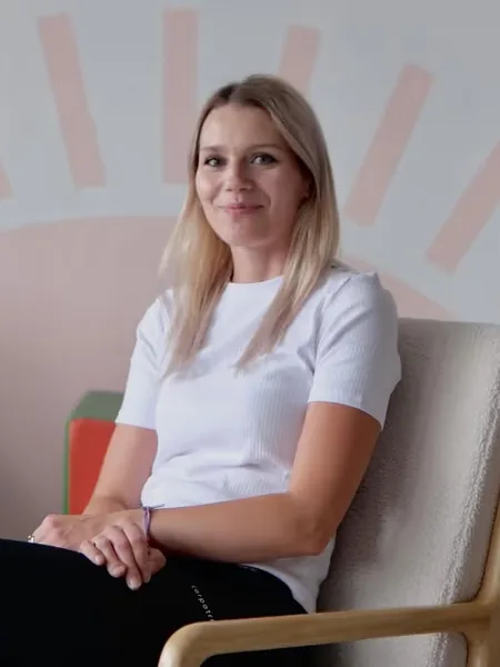 Aleksandra Stefaniak, pedagog w centrum SensoBaza